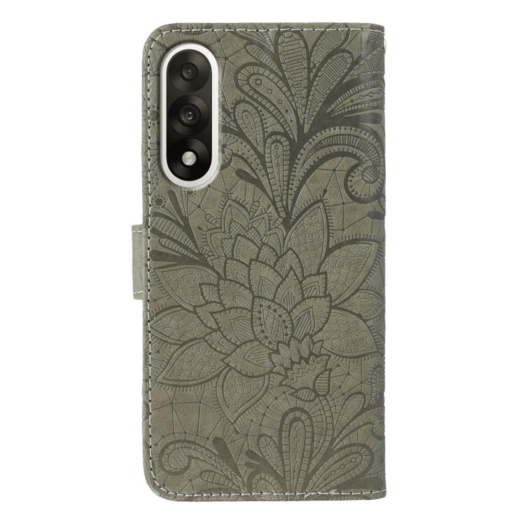 For OnePlus Nord 5 Lace Flower Embossing Flip Leather Phone Case