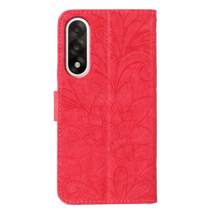 For OnePlus Nord 5 Lace Flower Embossing Flip Leather Phone Case