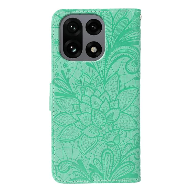 For OnePlus 15 Lace Flower Embossing Flip Leather Phone Case