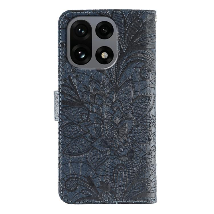 For OnePlus 15 Lace Flower Embossing Flip Leather Phone Case