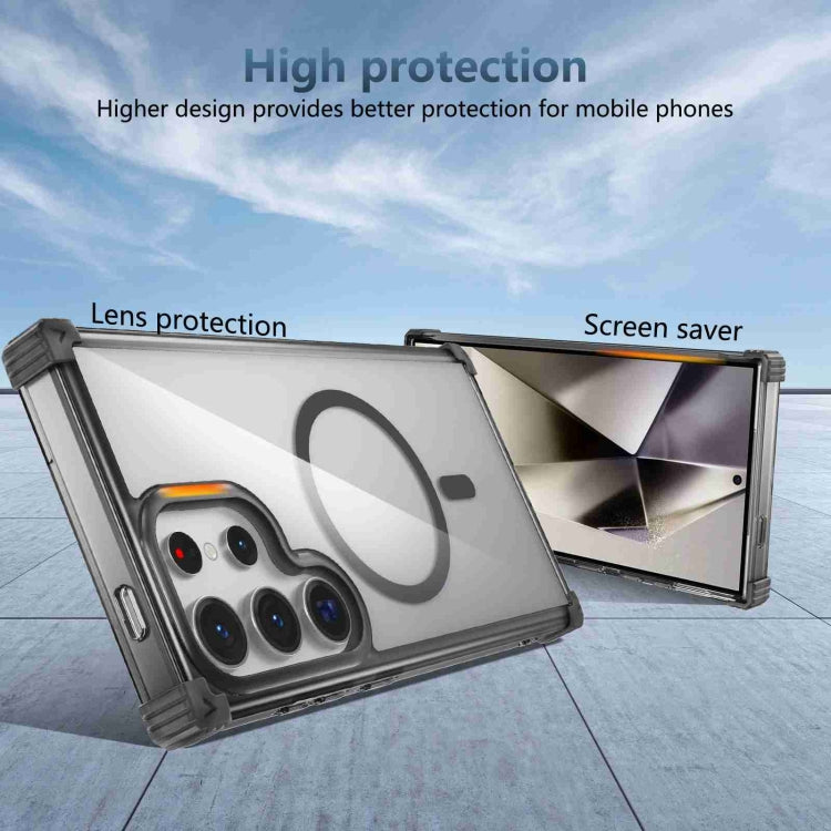 For Samsung Galaxy Note20 Ultra Transparent MagSafe Magnetic Phone Case