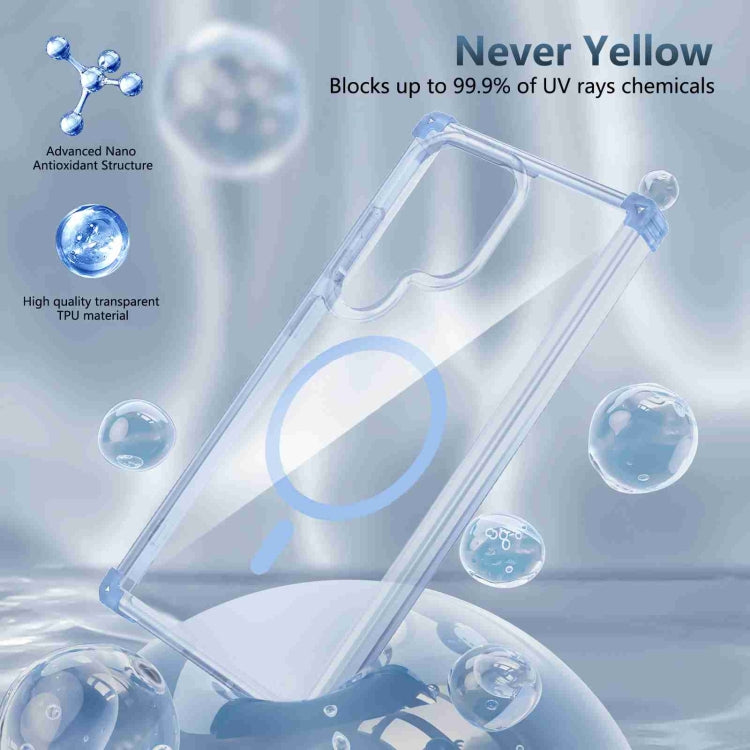 For Samsung Galaxy Note20 Ultra Transparent MagSafe Magnetic Phone Case
