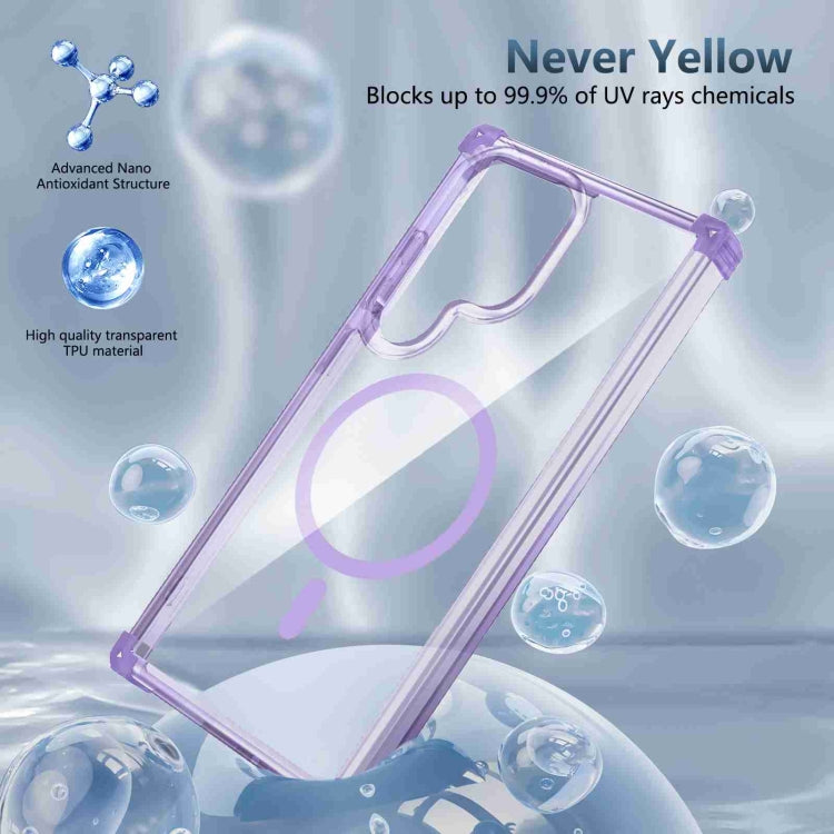 For Samsung Galaxy Note20 Ultra Transparent MagSafe Magnetic Phone Case