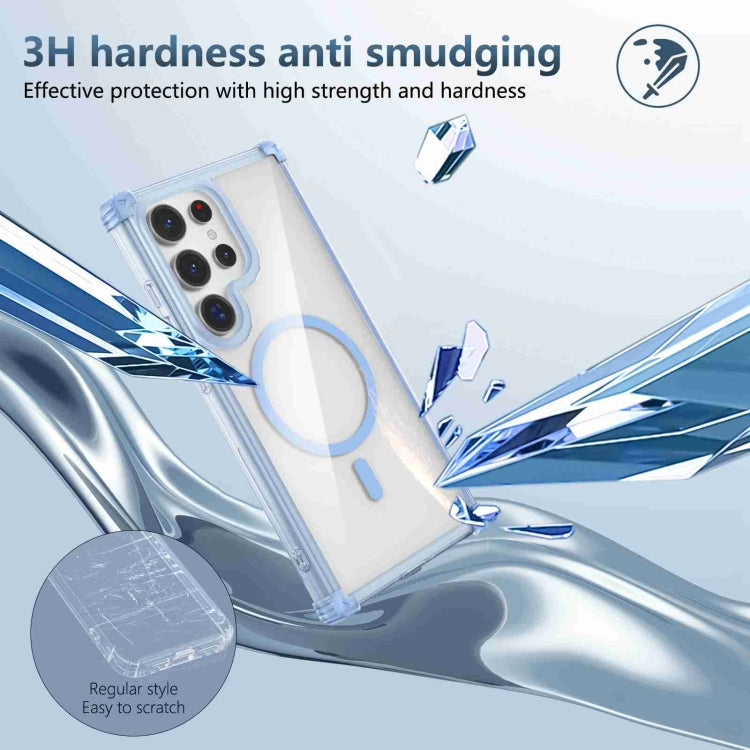 For Samsung Galaxy S23 FE 5G Transparent MagSafe Magnetic Phone Case