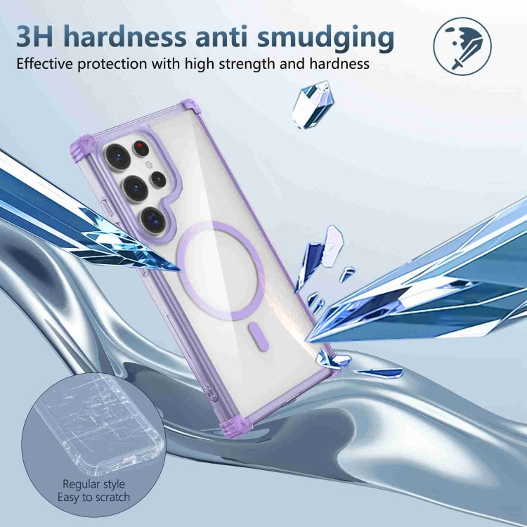 For Samsung Galaxy S23 FE 5G Transparent MagSafe Magnetic Phone Case
