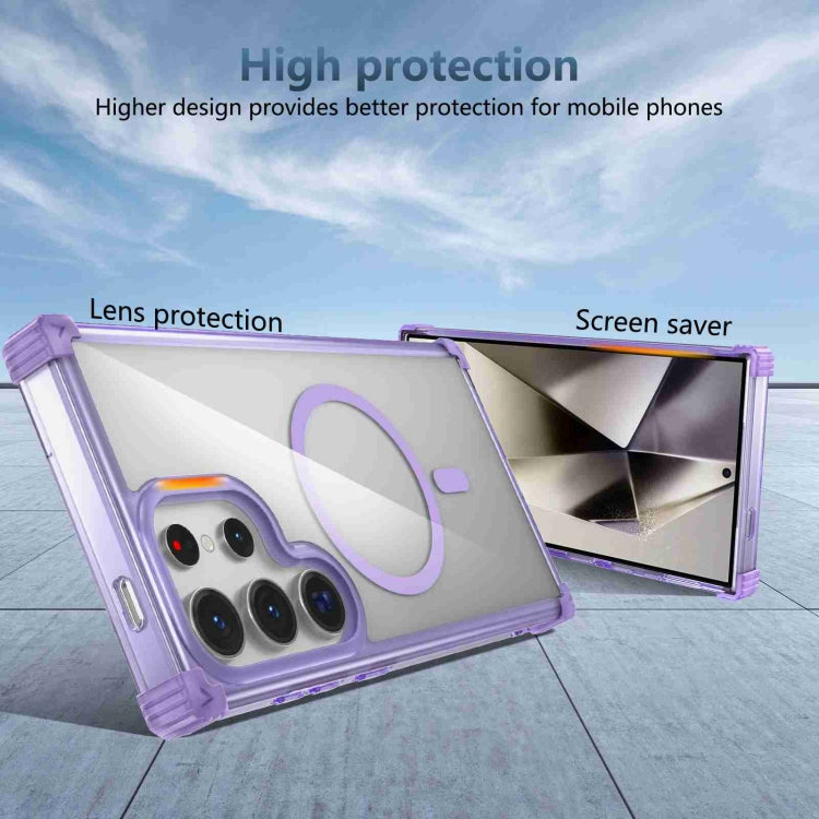 For Samsung Galaxy S23 FE 5G Transparent MagSafe Magnetic Phone Case