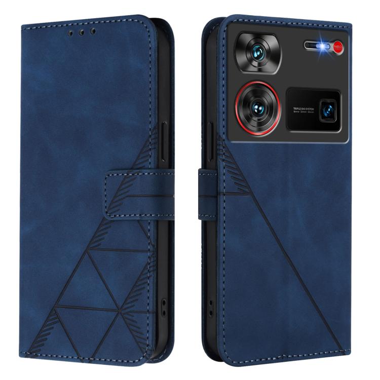 For ZTE Nubia Z60 Ultra Crossbody 3D Embossed Flip Leather Phone Case