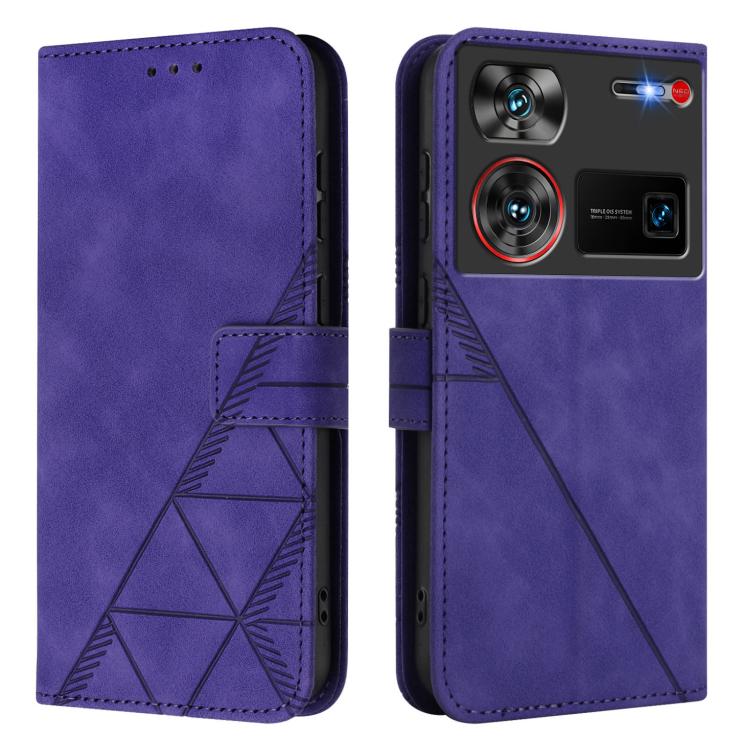 For ZTE Nubia Z60 Ultra Crossbody 3D Embossed Flip Leather Phone Case