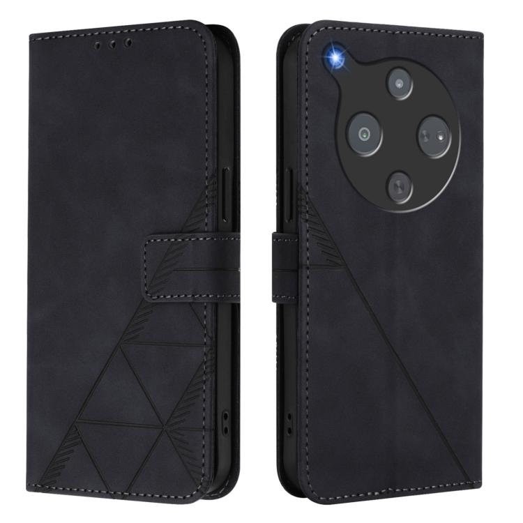 For ZTE Nubia P9 Pro 5G/Optus X Pro 2 5G Crossbody 3D Embossed Flip Leather Phone Case