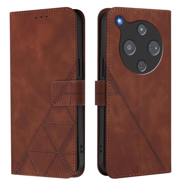 For ZTE Nubia P9 Pro 5G/Optus X Pro 2 5G Crossbody 3D Embossed Flip Leather Phone Case