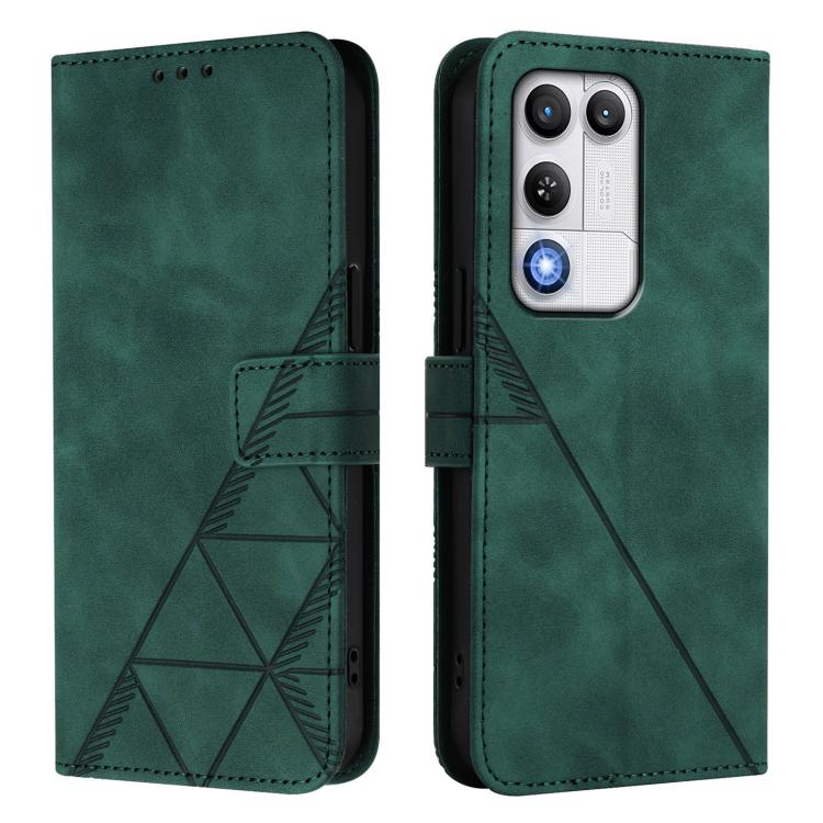 For ZTE nubia RedMagic 11 Air Crossbody 3D Embossed Flip Leather Phone Case