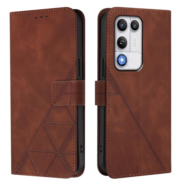 For ZTE nubia RedMagic 11 Air Crossbody 3D Embossed Flip Leather Phone Case