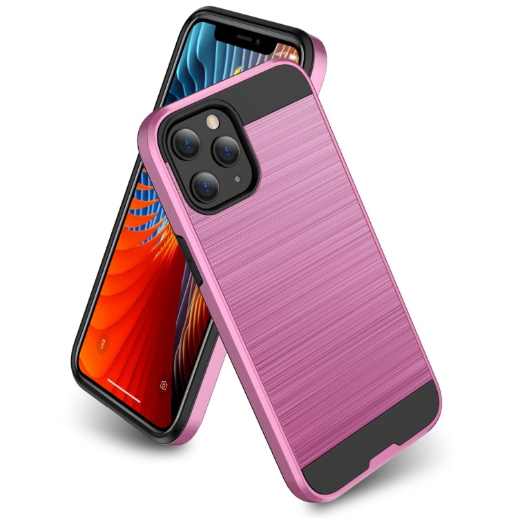 For iPhone 12 mini Brushed Texture Shockproof Protective Case