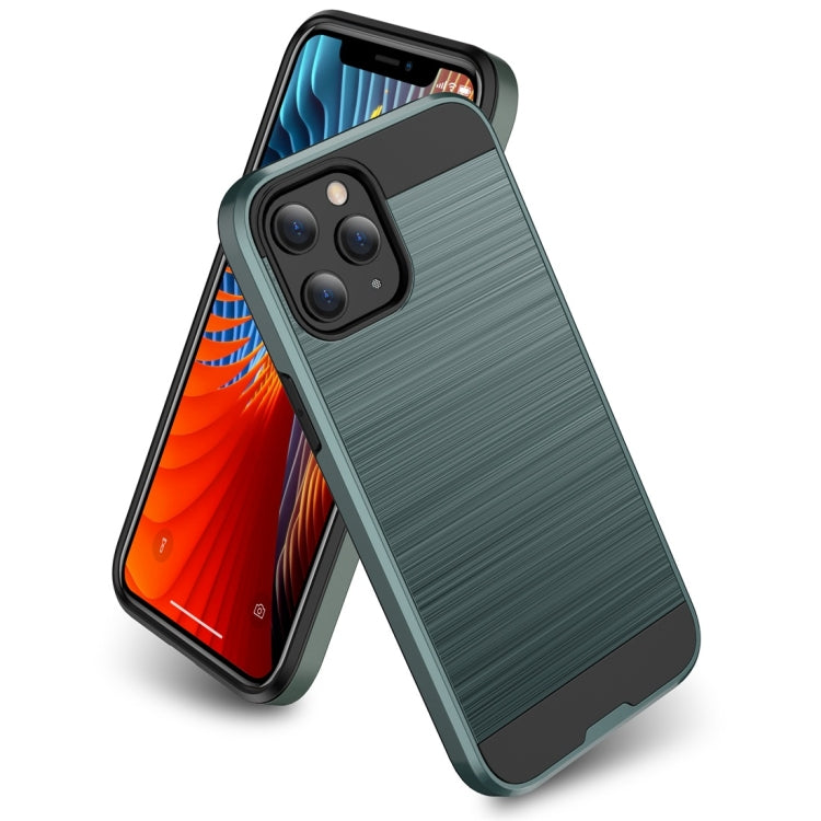 For iPhone 12 mini Brushed Texture Shockproof Protective Case
