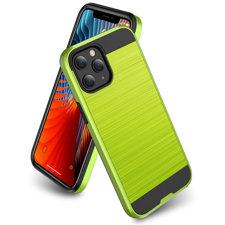 For iPhone 12 / 12 Pro Brushed Texture Shockproof Protective Case