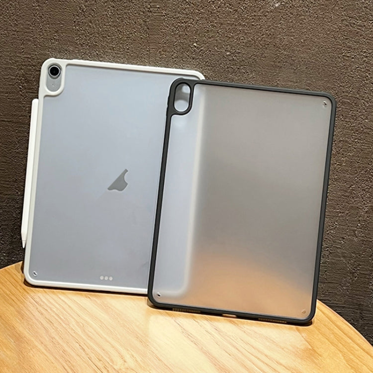For iPad Air 2022 / 2020 10.9 Frosted Acrylic Hybrid TPU Tablet Case
