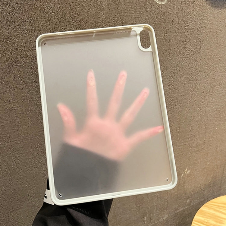 For iPad 2025 / 2022 Frosted Acrylic Hybrid TPU Tablet Case