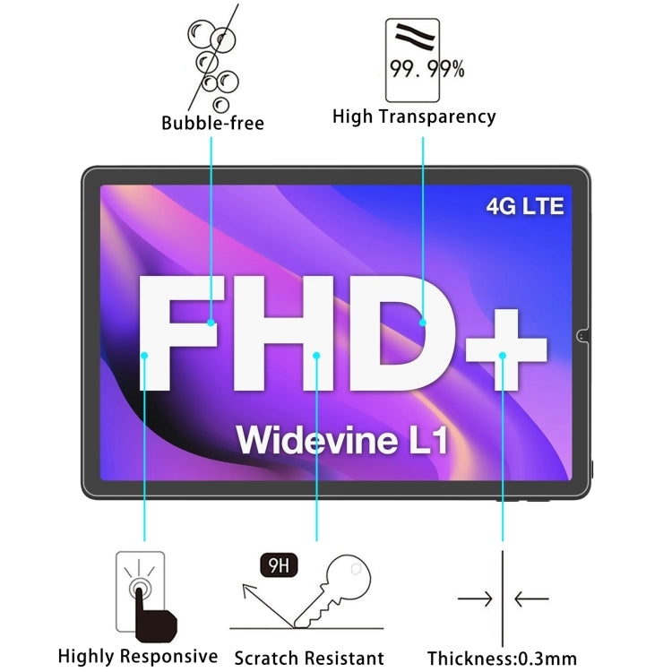 For AGM Pad T1 11 9H 0.3mm Explosion-proof Tempered Glass Film