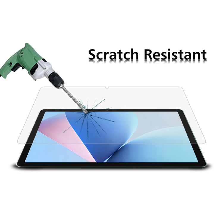 For AGM Pad 11 / Fossibot Tab 12 2pcs 9H 0.3mm Explosion-proof Tempered Glass Film