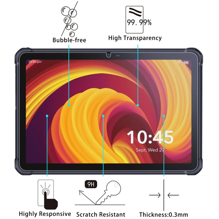 For iHunt Strong Tablet P15000 Ultra 10.4 9H 0.3mm Explosion-proof Tempered Glass Film