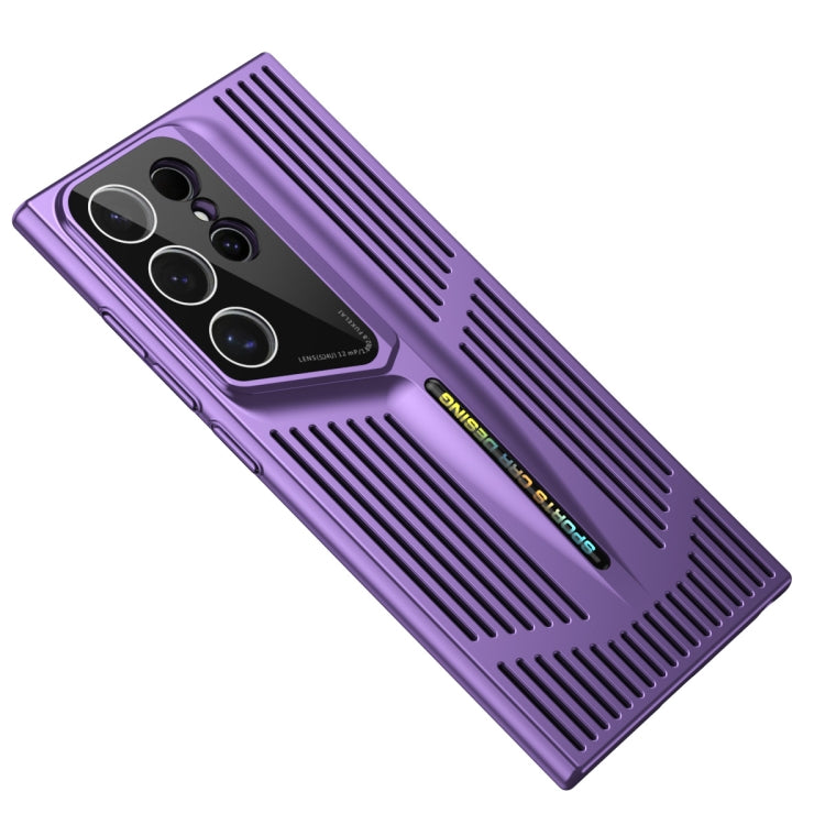 For Samsung Galaxy S22 Ultra 5G Blade Cooling PC Full Coverage Phone Case