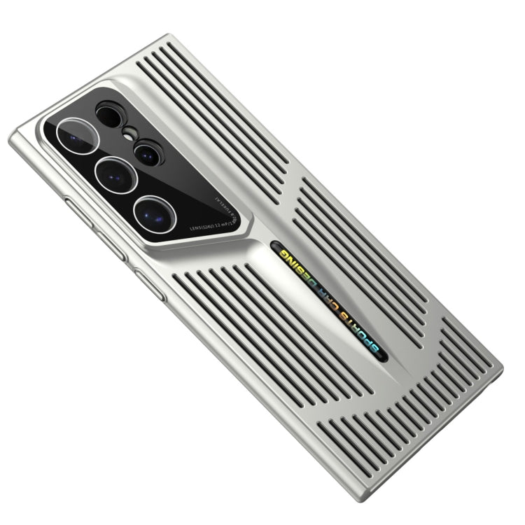 For Samsung Galaxy S22 Ultra 5G Blade Cooling PC Full Coverage Phone Case