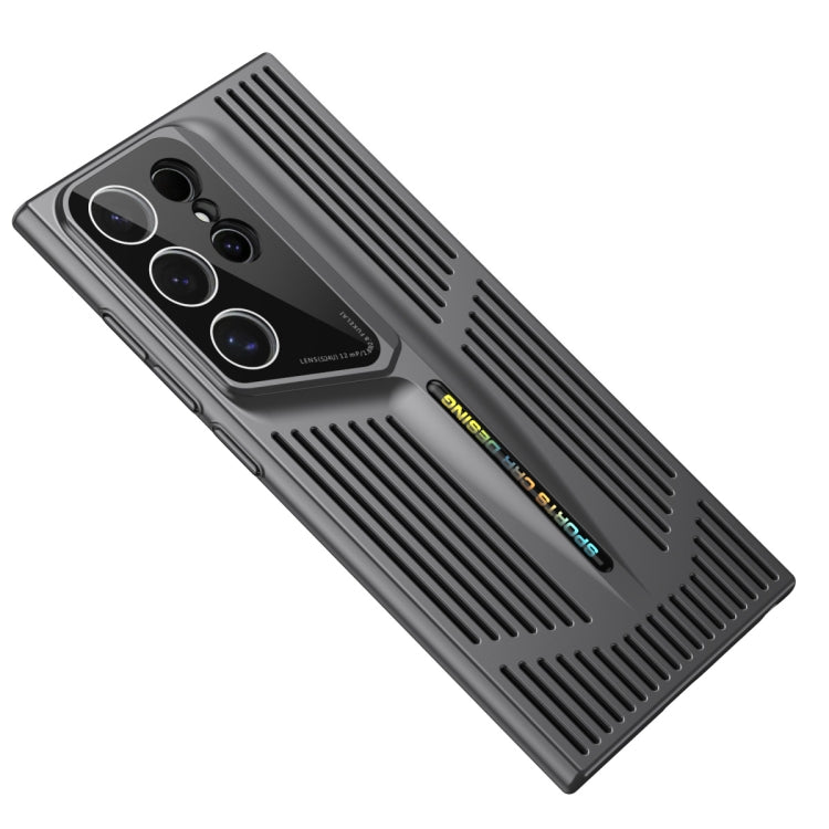 For Samsung Galaxy S22 Ultra 5G Blade Cooling PC Full Coverage Phone Case