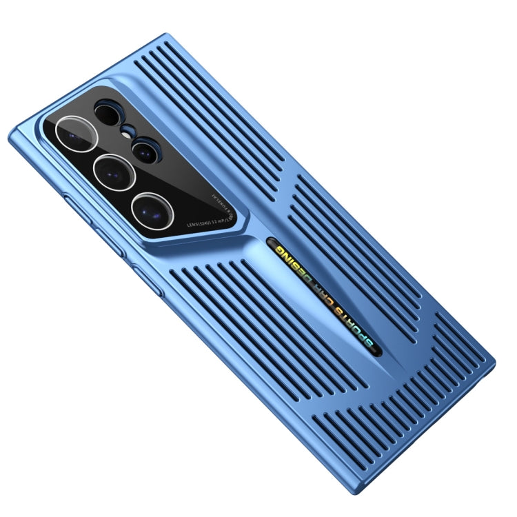For Samsung Galaxy S22 Ultra 5G Blade Cooling PC Full Coverage Phone Case