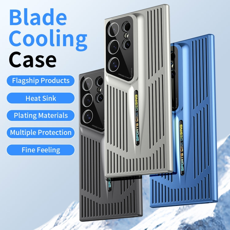 For Samsung Galaxy S22+ 5G Blade Cooling PC Full Coverage Phone Case