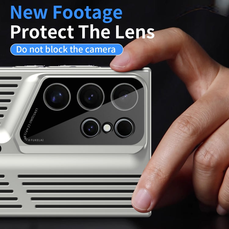 For Samsung Galaxy S23 5G Blade Cooling PC Full Coverage Phone Case