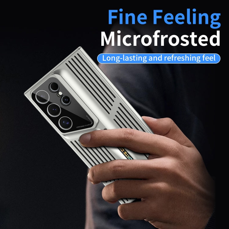 For Samsung Galaxy S25 Ultra 5G Blade Cooling PC Full Coverage Phone Case