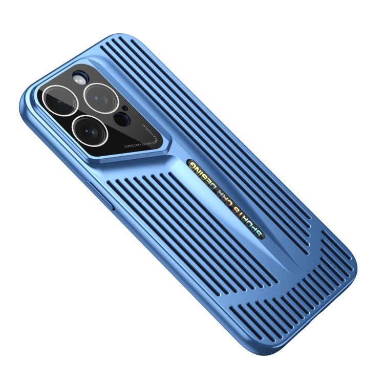 For iPhone 12 Pro Blade Cooling PC Full Coverage Phone Case