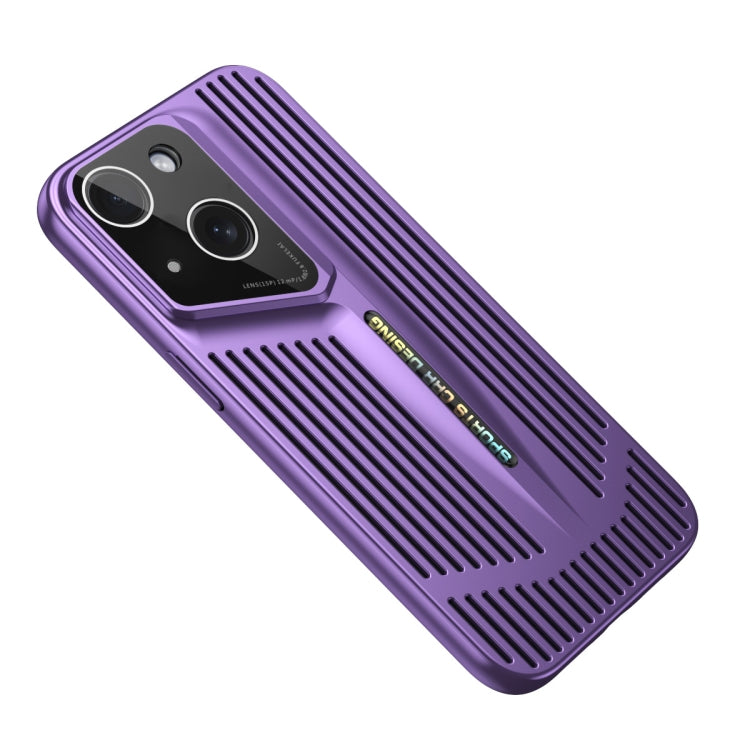 For iPhone 13 Blade Cooling PC Full Coverage Phone Case