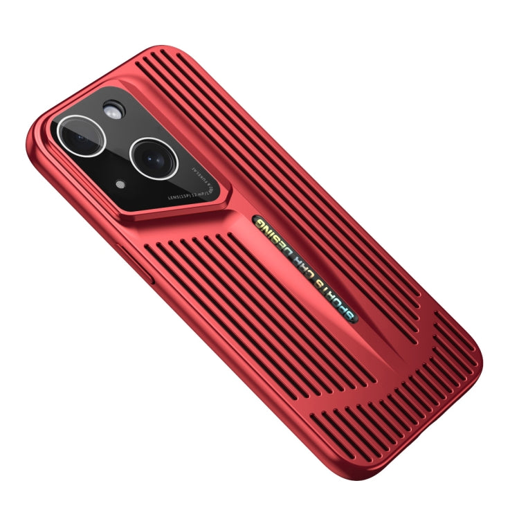 For iPhone 13 Blade Cooling PC Full Coverage Phone Case