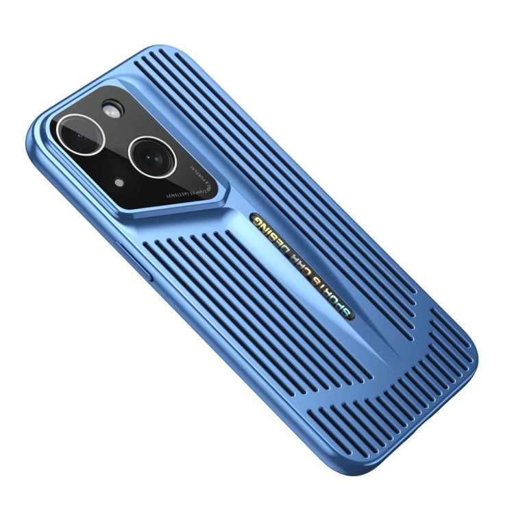 For iPhone 13 Blade Cooling PC Full Coverage Phone Case