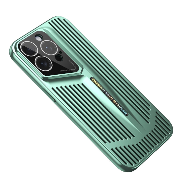 For iPhone 15 Pro Max Blade Cooling PC Full Coverage Phone Case