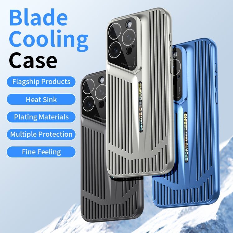 For iPhone 12 Pro Blade Cooling PC Full Coverage Phone Case