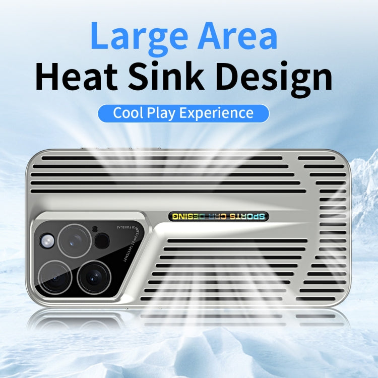 For iPhone 14 Blade Cooling PC Full Coverage Phone Case