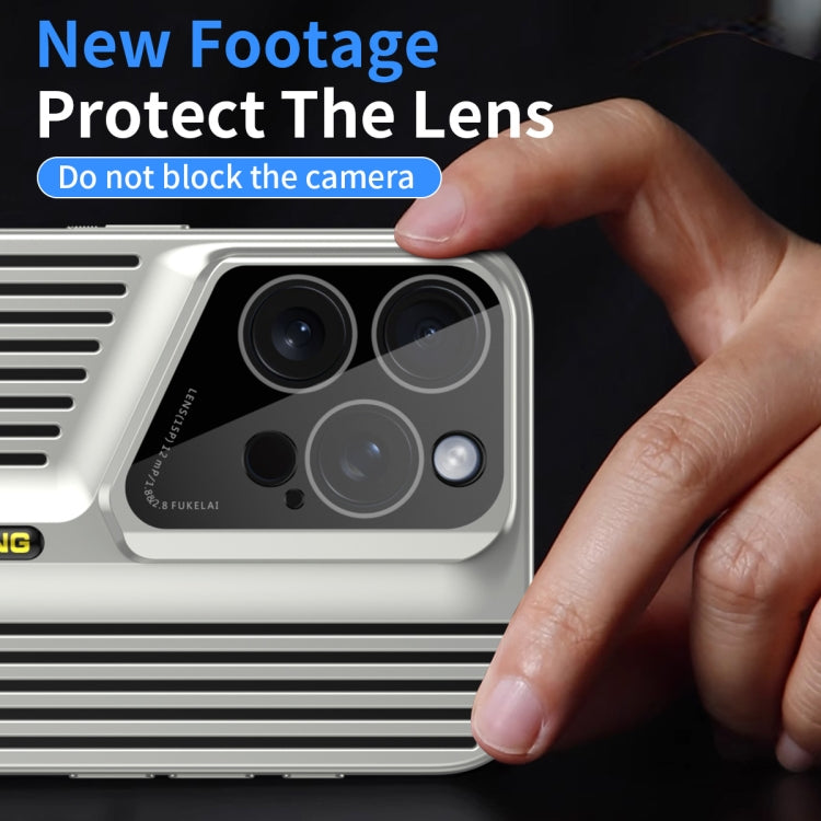 For iPhone 14 Pro Blade Cooling PC Full Coverage Phone Case