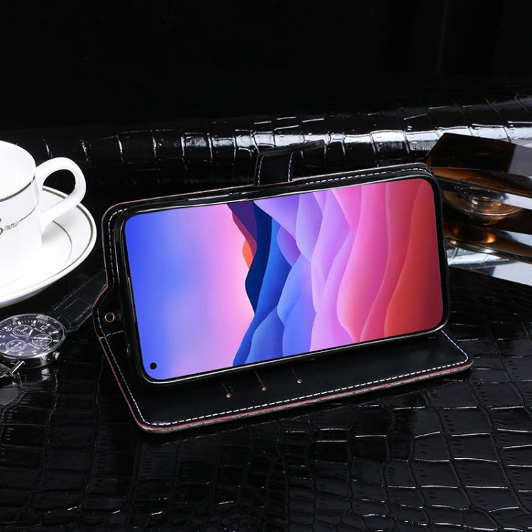 For ZTE Blade V 2020 idewei Crocodile Texture Horizontal Flip Leather Case with Holder & Card Slots & Wallet