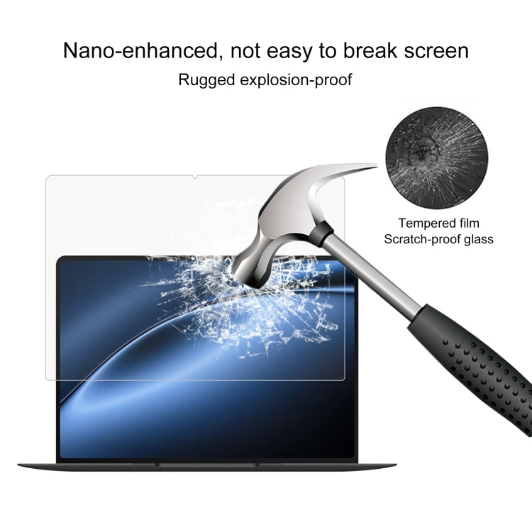 For Huawei MateBook X Pro 14.2 2024 25pcs 9H 0.3mm Explosion-proof Tempered Glass Film