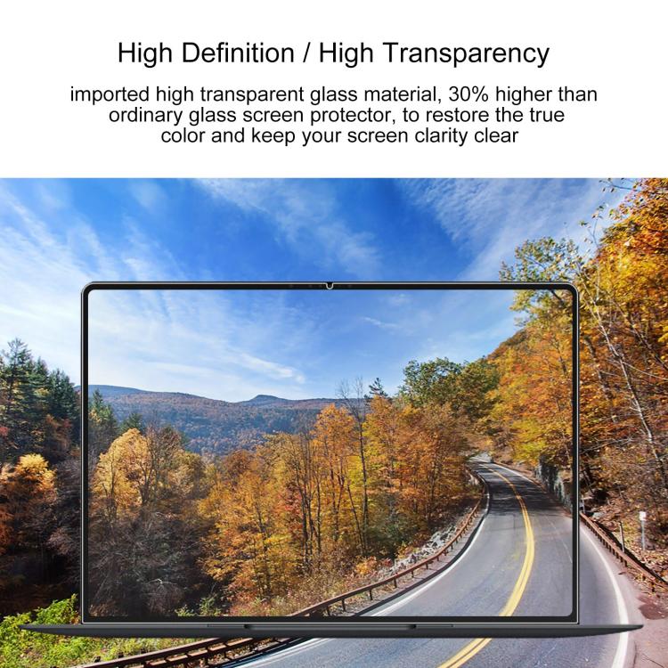 For Huawei MateBook Pro 14.2 inch 25pcs 9H 0.3mm Explosion-proof Tempered Glass Film
