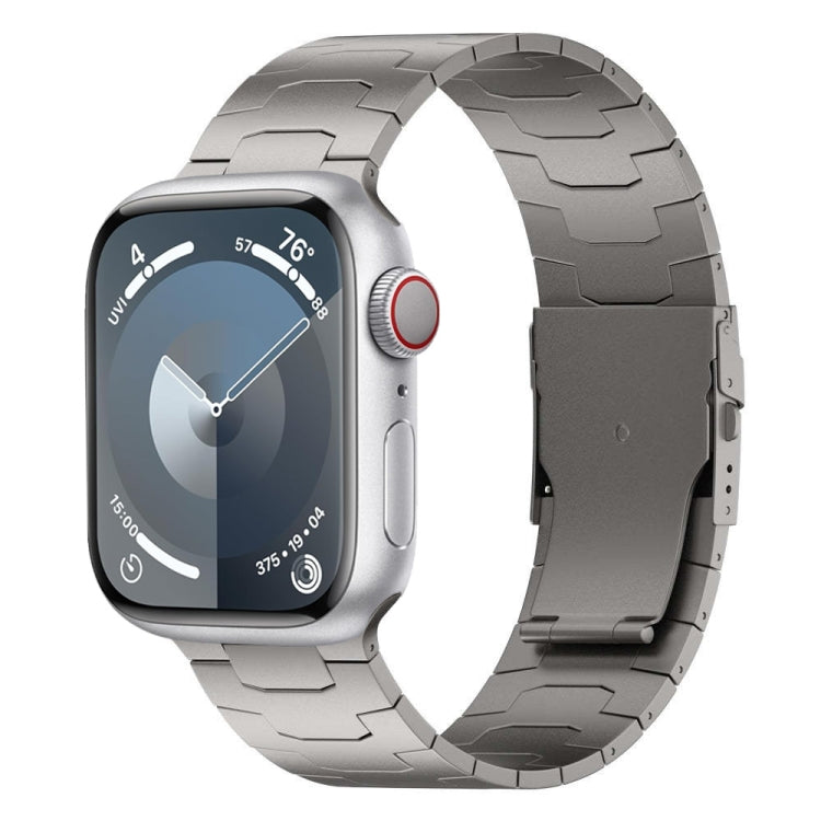 For Apple Watch Series 8 45mm 26mm Oracle Safety Buckle Titanium Alloy Watch Band