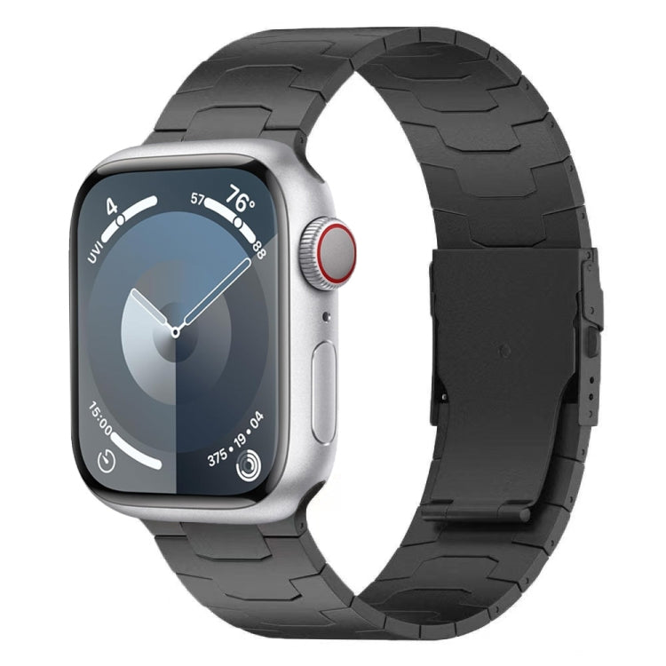 For Apple Watch SE 44mm 26mm Oracle Safety Buckle Titanium Alloy Watch Band