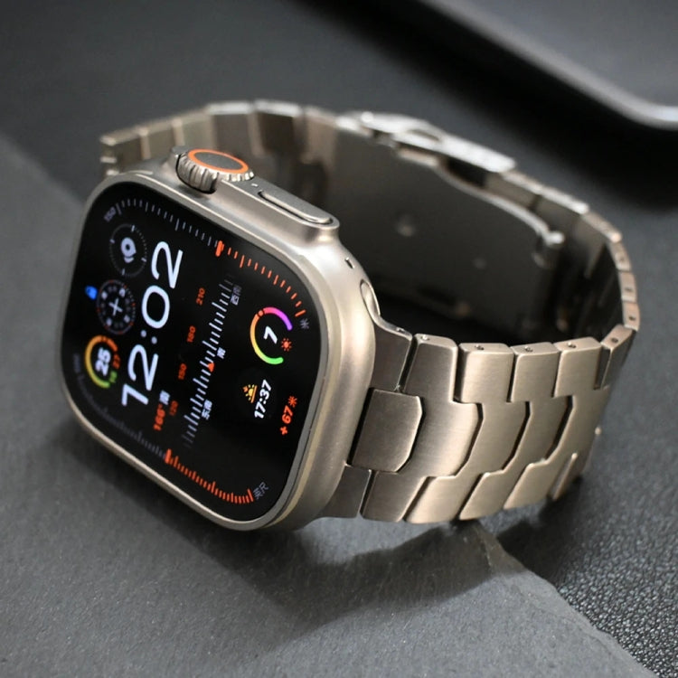 For Apple Watch Series 3 42mm 26mm Oracle Safety Buckle Titanium Alloy Watch Band