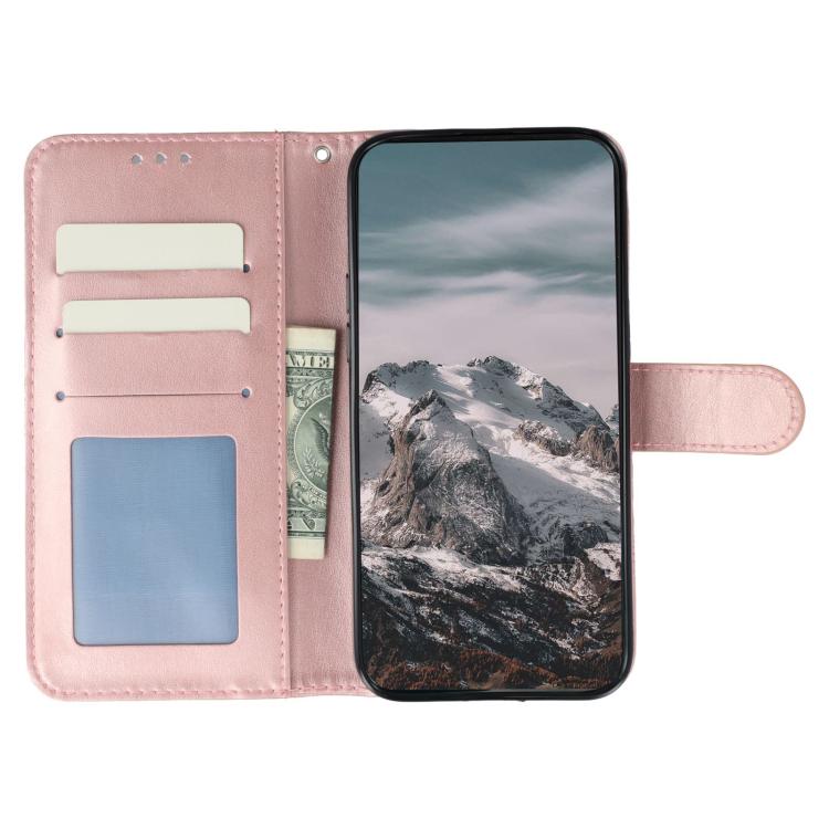 For Samsung Galaxy S25 / S24 5G Sun Mandala Embossing Pattern Phone Leather Case
