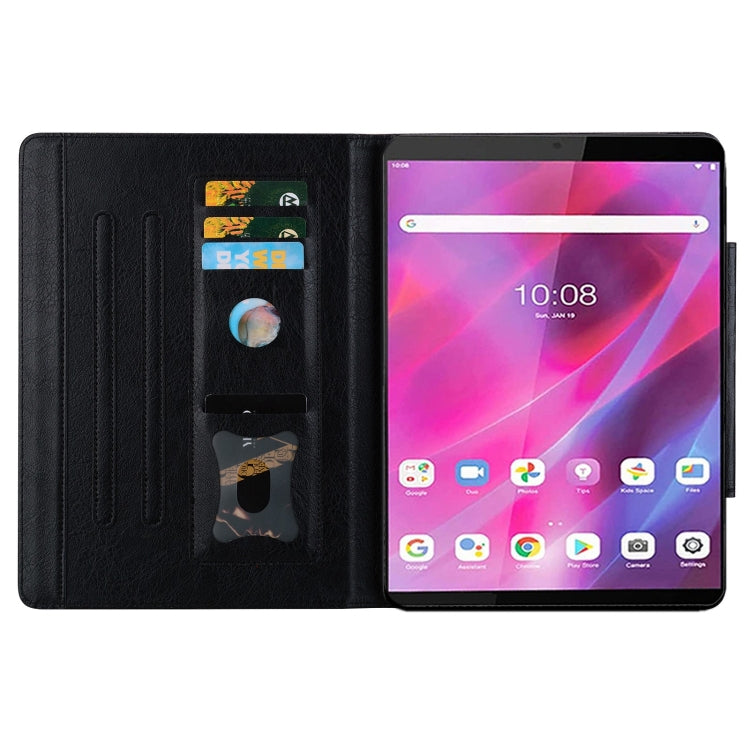 For Lenovo Tab M8 Cat Buckle Leather Tablet Case