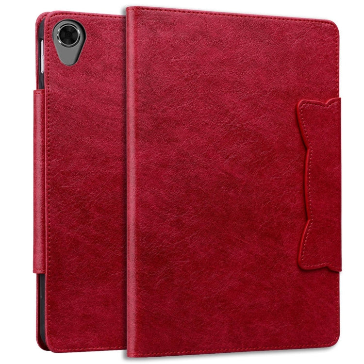 For Lenovo Tab M8 Cat Buckle Leather Tablet Case