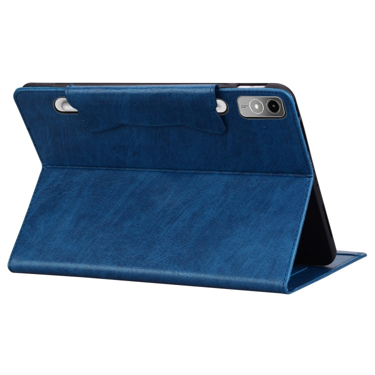 For Lenovo Tab P12 Cat Buckle Leather Tablet Case
