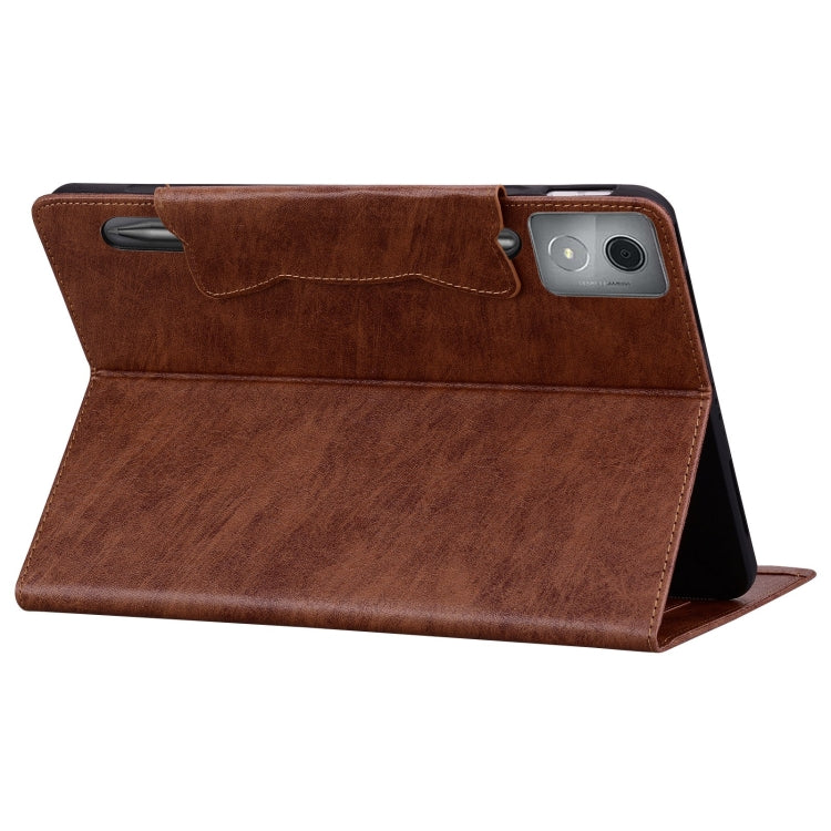 For Lenovo Xiaoxin Pad Pro 12.7 2025 Cat Buckle Leather Tablet Case